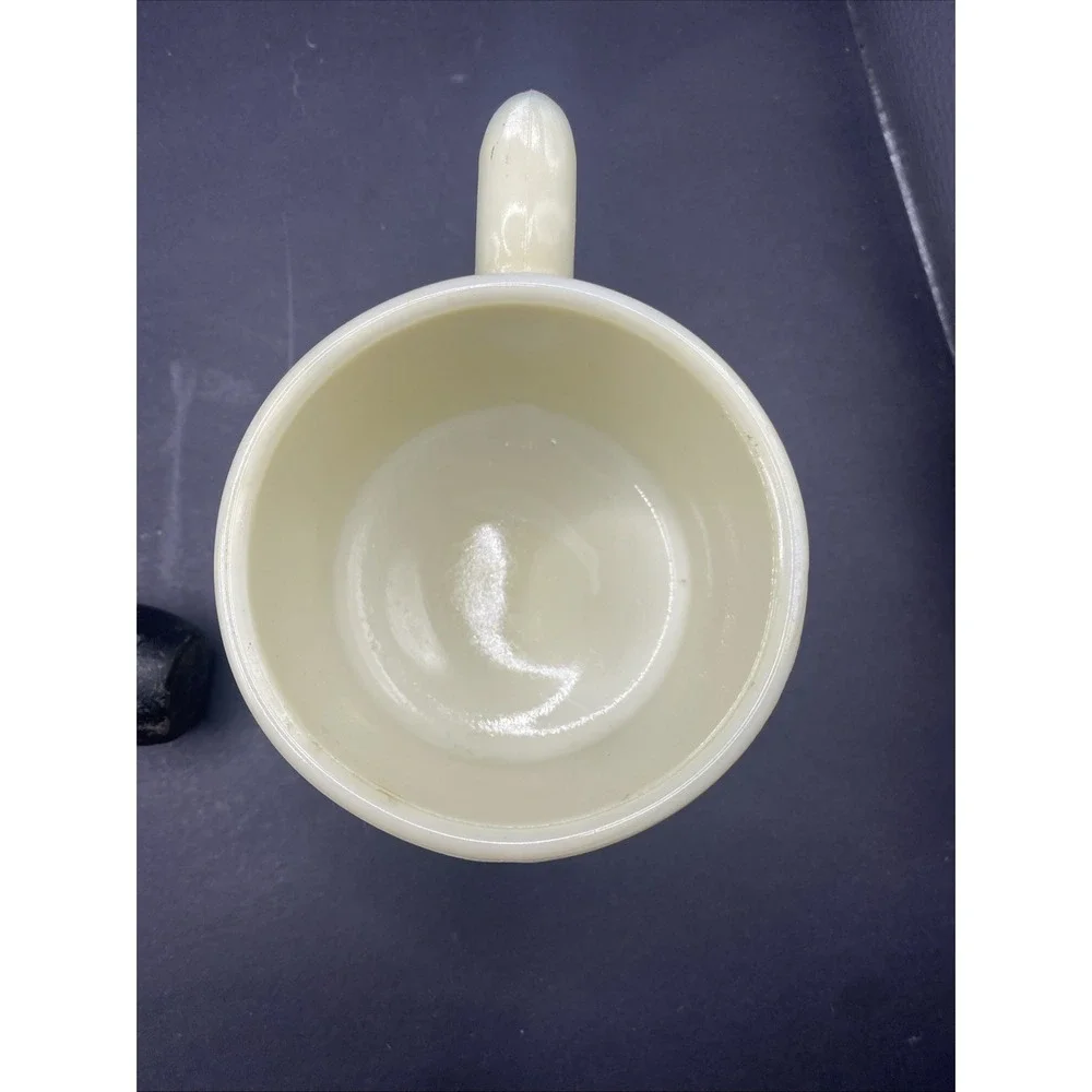 VTG Old Spice Shaving Mug Glass Shulton & Boar Bristle Brush